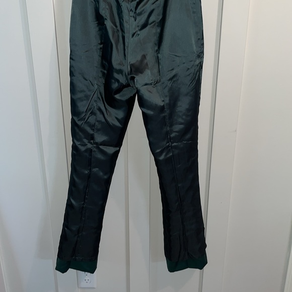 Prada deep emerald wool dress pants, size 42 (US 6) - Picture 10 of 12